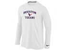 Nike Houston Texans Heart & Soul Long Sleeve T-Shirt White