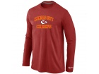 Nike Kansas City Chiefs Heart & Soul Long Sleeve T-Shirt Red