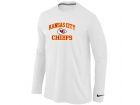 Nike Kansas City Chiefs Heart & Soul Long Sleeve T-Shirt White