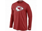 Nike Kansas City Chiefs Logo Long Sleeve T-Shirt Red