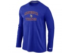 Nike Minnesota Vikings Heart & Soul Long Sleeve T-Shirt Blue