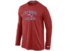 Nike New England Patriots Heart & Soul Long Sleeve T-Shirt Red