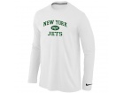 Nike New York Jets Heart & Soul Long Sleeve T-Shirt White