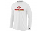 Nike San Francisco 49ers Critical Victory Long Sleeve T-Shirt White