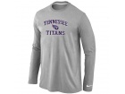 Nike Tennessee Titans Heart & Soul Long Sleeve T-Shirt Grey