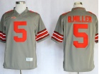 Ohio State Buckeyes #5 Braxton Miller Grey 2013 College Football Limited Jerseys