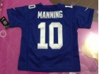 Nike New York Giants #10 Eli Manning Blue Toddler Jerseys