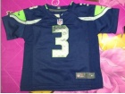 Nike Seattle Seahawks #3 Russell Wilson Blue Toddler Jerseys