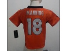 Nike Denver Broncos #18 Peyton Manning Orange Toddler Jerseys