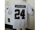 2014 Nike Oakland Raiders #24 Charles Woodson  White Toddler Jerseys