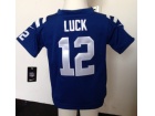 2014 Nike Indianapolis Colts #12 Andrew Luck Blue Toddler Jerseys