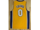 Los Angeles Lakers #00 Young Yellow New Material Jerseys