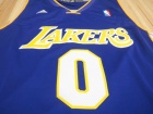 Los Angeles Lakers #00 Young Purple New Material Jerseys