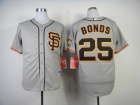 San Francisco Giants #25 Barry Bonds Grey SF M&N 2014 Jerseys