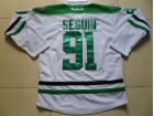 Dallas Stars#91 Tyler Seguin White 2014 New Style Hockey Jerseys