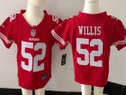 San Francisco 49ers #52 Patrick Willis Red Nike Toddler Jerseys