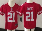 San Francisco 49ers #21 Frank Gore Red Nike Toddler Jerseys