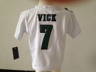 Philadelphia Eagles #7 Michael Vick White Nike Toddler Jerseys