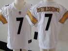 Pittsburgh Steelers #7 Roethlisberger White Nike Toddler Jerseys