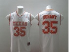 Nike Texas Longhorns #35 Kevin Durant Burnt White College Basketball Jerseys