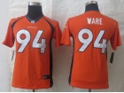 2014 Nike Youth Denver Broncos #94 DeMarcus Ware Orange Limited NFL Jerseys