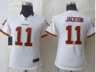 2014 Women Washington Redskins #11 Desean Jackson White Nike Limited Jerseys