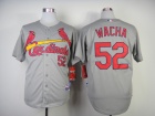 St. Louis Cardinals #52 Michael Wacha Grey Cool Base 2014 New SeasonJerseys