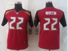 2014 Nike Kids Tamp Bay Buccaneers #22 Doug Martin Red Limited Jerseys