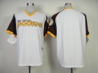 San Diego Padres Blank White 1978 Turn Back The Clock Jerseys