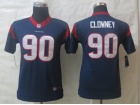 Houston Texans #90 Jadeveon Clowney Blue 2014 Youth Nike Limited Jerseys