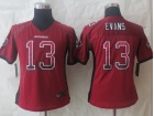 Tampa Bay Buccaneers #13 Mike Evans Red Nike Drift Fashion Women Jerseys Jerseys