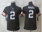 Cleveland Browns #2 Johnny Manziel Brown 2014 Youth Nike Limited Jerseys