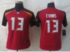 Tampa Bay Buccaneers #13 Mike Evans Red 2014 Nike Women Limited Jerseys