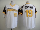 San Diego Padres #19 Tony Gwynn White 1978 Turn Back The Clock Jerseys