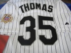 Chicago White Sox #35 Frank Thomas White 2014 Hall Of Fame Inductee Home Jerseys