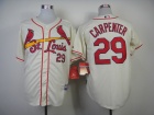 St. Louis Cardinals #29 Chirs Carpente Cream Cool Base Jerseys