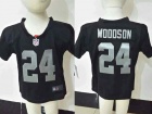 Oakland Raiders #24 Charles Woodson  Black Nike Toddler Jerseys