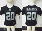 Oakland Raiders #20 Darren McCFaddne Black Nike Toddler Jerseys