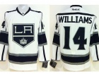 Los Angeles Kings #14 Justin Williams White Jerseys