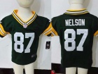 Green Bay Packers #87 Jordy Nelson Green Nike Toddler Jerseys