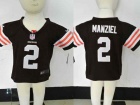 Cleveland Browns #2 Johnny Manziel Brown   Nike Toddler Jerseys