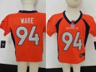 Denver Broncos #94 DeMarcus Ware Orange Nike Toddler Jerseys