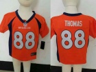 Denver Broncos #88 Demaryius Thomas Orang Nike Toddler Jerseys