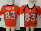 Denver Broncos #83 Welker Orang Nike Toddler Jerseys