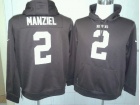 Cleveland Browns #2 Johnny Manziel Brown Nike NFL Hoodies