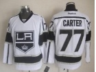 Los Angeles Kings #77 Jeff Carter White Jerseys