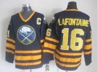 Buffalo Sabres #16 Pat LaFontaine Dark Blue CCM NHL Jerseys