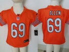 Chicago Bears #69 Jared Allen Orange Nike Toddler Jerseys