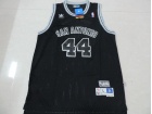 San Antonio Spurs #44 Iceman Black Hardwood Classics Swingman Jerseys