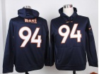 Denver Broncos #94 DeMarcus Ware Blue Nike NFL Hoodies